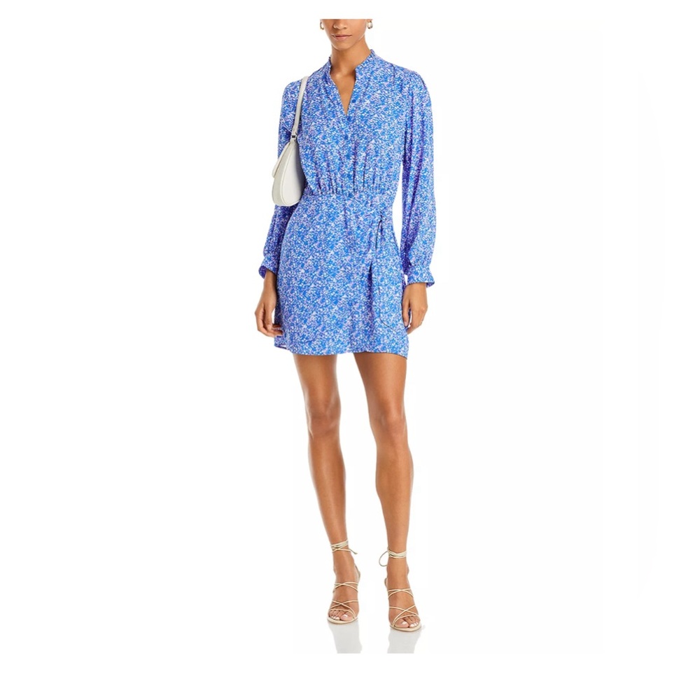 CUTE!! PERFECT FOR SUMMER!! AQUA
Floral Print Faux Wrap Dress BUY NOW!!